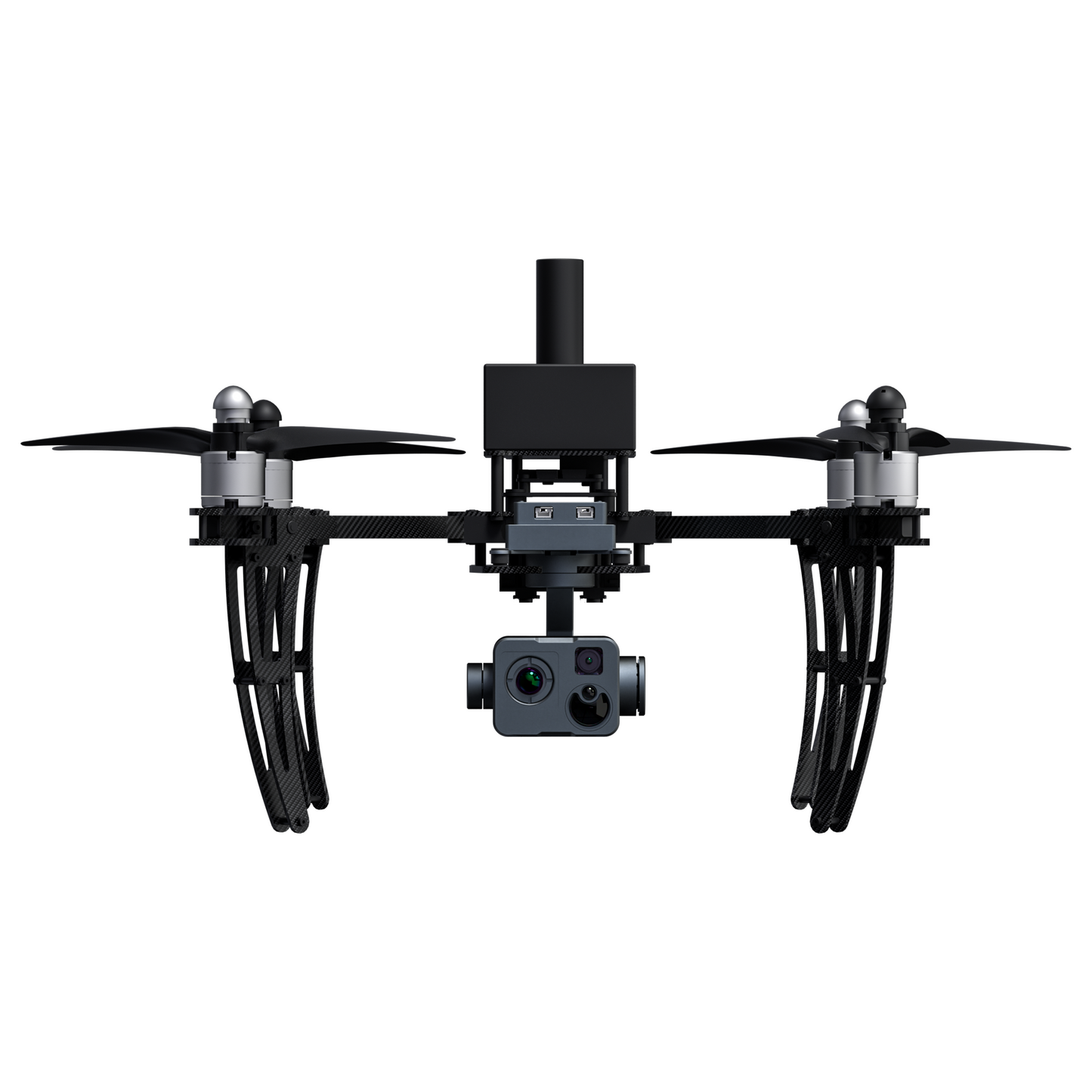 Small Quadcopter-Little Spider Ⅰ (Triple-Sensor Payload Version with Target Positioning)